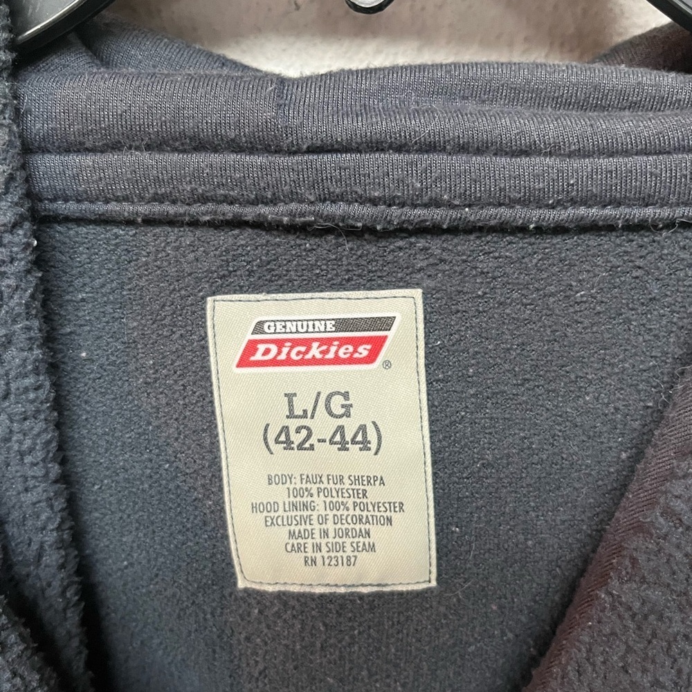 Dickies Charcoal Hoodie. Large - Picture 3 of 5